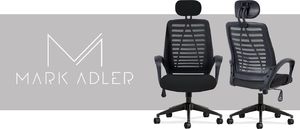 Krzesło biurowe MarkAdler Czarne 7