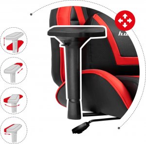 Fotel Huzaro Force 7.5 czerwony 14