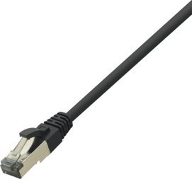 LogiLink Logilink Premium Cat.8.1 Patchkabel, schwarz, 10,00m 1