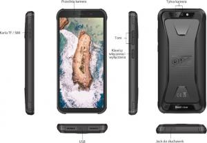 Smartfon Blackview BV5500 2/16GB Dual SIM Czarny  (MT_BV5500black) 7