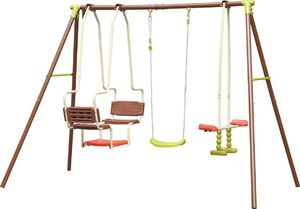 Huśtawka Saska Garden Huśtawka ogrodowa 5-osobowa plac zabaw dla dzieci (1013855) 1