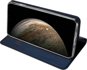 Dux Ducis Skin Pro kabura etui pokrowiec z klapką iPhone 11 Pro niebieski uniwersalny 5