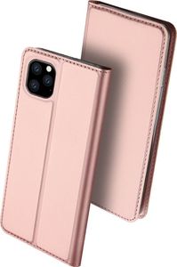 Dux Ducis DUX DUCIS Skin Pro kabura etui pokrowiec z klapką iPhone 11 Pro Max różowy uniwersalny 2
