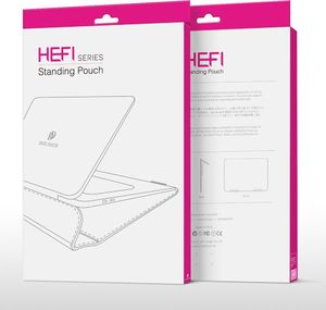 Etui Dux Ducis Dux Ducis HEFI 2w1 torba etui podstawka na MacBook 13,3'' różowy uniwersalny 13
