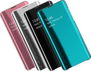 Hurtel Flip View futerał etui z klapką Samsung Galaxy A70 srebrny uniwersalny 4