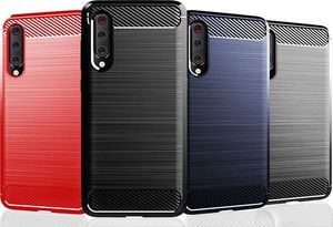Hurtel Carbon Case elastyczne etui pokrowiec Xiaomi Mi 9 Lite / Mi CC9 czarny uniwersalny 8