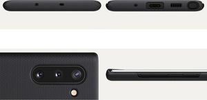 Nillkin Nillkin Super Frosted Shield wzmocnione etui pokrowiec + podstawka Samsung Galaxy Note 10 czarny uniwersalny 11