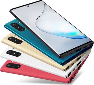 Nillkin Nillkin Super Frosted Shield wzmocnione etui pokrowiec + podstawka Samsung Galaxy Note 10 czarny uniwersalny 7