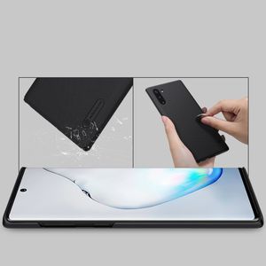 Nillkin Nillkin Super Frosted Shield wzmocnione etui pokrowiec + podstawka Samsung Galaxy Note 10 czarny uniwersalny 9