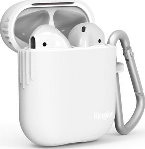 Ringke Etui ochronne Silikonowe do AirPods 1/2 białe 1