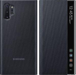 Samsung Clear View Standing Cover futerał etui z inteligentną klapką Samsung Galaxy Note 10 Plus czarny (EF-ZN975CBEGWW) uniwersalny 1