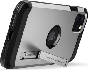 Spigen SPIGEN TOUGH ARMOR IPHONE 11 PRO MAX SATIN SILVER uniwersalny 4