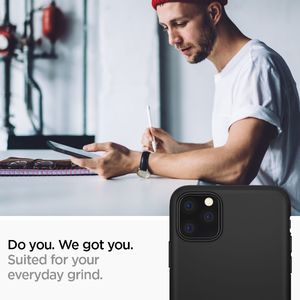 Spigen SPIGEN THIN FIT CLASSIC IPHONE 11 PRO BLACK uniwersalny 11