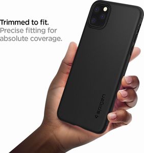 Spigen SPIGEN THIN FIT CLASSIC IPHONE 11 PRO MAX BLACK uniwersalny 9