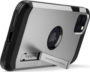 Spigen SPIGEN TOUGH ARMOR IPHONE 11 PRO SATIN SILVER uniwersalny 5