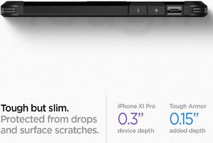 Spigen SPIGEN TOUGH ARMOR IPHONE 11 PRO MAX BLACK uniwersalny 5