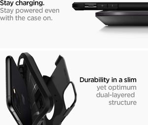 Spigen SPIGEN TOUGH ARMOR IPHONE 11 PRO MAX BLACK uniwersalny 6
