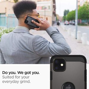 Spigen SPIGEN TOUGH ARMOR IPHONE 11 GUNMETAL uniwersalny 7