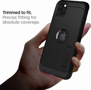 Spigen SPIGEN TOUGH ARMOR IPHONE 11 PRO BLACK uniwersalny 4