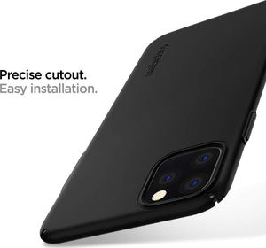 Spigen SPIGEN THIN FIT AIR IPHONE 11 PRO MAX BLACK uniwersalny 3