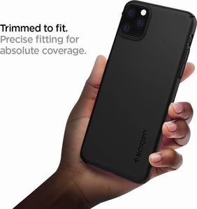 Spigen SPIGEN THIN FIT AIR IPHONE 11 PRO MAX BLACK uniwersalny 4