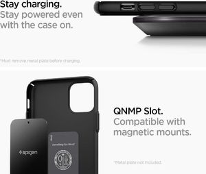 Spigen SPIGEN THIN FIT AIR IPHONE 11 PRO MAX BLACK uniwersalny 5