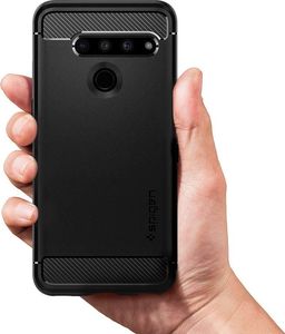 Spigen SPIGEN RUGGED ARMOR LG V50 THINQ BLACK uniwersalny 3