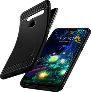 Spigen SPIGEN RUGGED ARMOR LG V50 THINQ BLACK uniwersalny 4