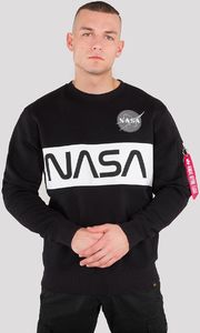 Alpha Industries Bluza męska Nasa czarna r. L (178308-03) 1