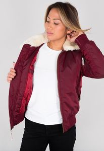 Alpha Industries Kurtka damska Injector III bordowa r. L (143001-184) 5