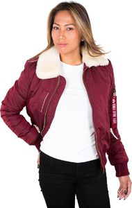 Alpha Industries Kurtka damska Injector III bordowa r. M (143001-184) 1
