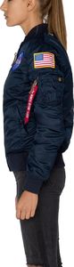 Alpha Industries Kurtka damska Ma-1 Vf Nasa granatowa r. L (168007-07) 3