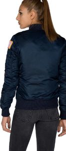 Alpha Industries Kurtka damska Ma-1 Vf Nasa granatowa r. L (168007-07) 4