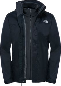 Kurtka męska The North Face Evolve II Triclimate czarna r. S 2