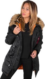 Alpha Industries Kurtka damska N3b Vf 59 czarna r. XL (113007-03) 1