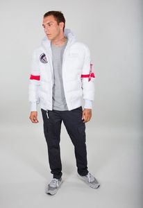 Kurtka męska Alpha Industries Kurtka męska Nasa Alpha Industries biała r. XL (198121-09) 3