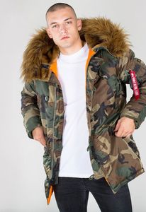 Kurtka męska Alpha Industries Kurtka męska Parka zielona r. M (103141-408) 1
