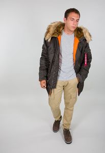 Kurtka męska Alpha Industries Kurtka męska Parka zielona r. L (103141-413) 3