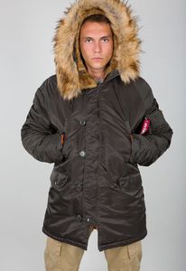 Kurtka męska Alpha Industries Kurtka męska Parka zielona r. L (103141-413) 4