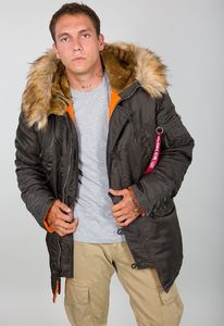 Kurtka męska Alpha Industries Kurtka męska Parka zielona r. XXL (103141-413) 1