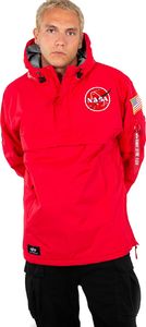 Kurtka męska Alpha Industries Kurtka męska NASA Anorak czerwona r. S (188133-328) 1