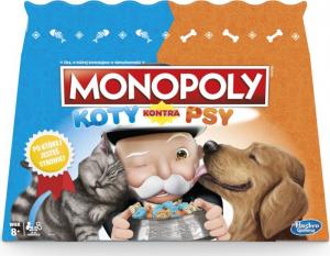 Hasbro Gra planszowa Monopoly Koty kontra psy 1
