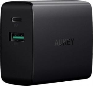 Ładowarka Aukey PA-Y9 1x USB-A 1x USB-C 3 A 1