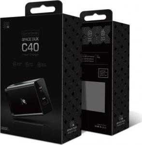 Ładowarka Dux Ducis C40 1x USB-A 1x USB-C 3 A 4