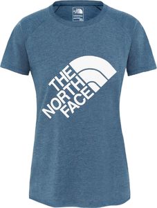 The North Face Koszulka damska Graphic Play Hard niebieska r. XS (T93UWL1LG) 1