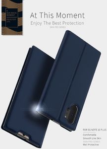 Dux Ducis Dux Ducis Skin Leather etui portfel z klapką SAMSUNG GALAXY NOTE 10+ Plus jasnoróżowe uniwersalny 11