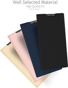 Dux Ducis Dux Ducis Skin Leather etui portfel z klapką SAMSUNG GALAXY NOTE 10+ Plus jasnoróżowe uniwersalny 12