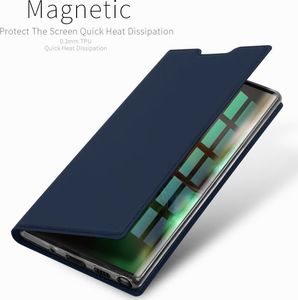 Dux Ducis Dux Ducis Skin Leather etui portfel z klapką SAMSUNG GALAXY NOTE 10+ Plus jasnoróżowe uniwersalny 15