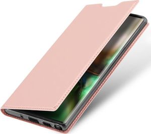 Dux Ducis Dux Ducis Skin Leather etui portfel z klapką SAMSUNG GALAXY NOTE 10+ Plus jasnoróżowe uniwersalny 4