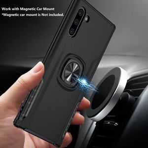 Etui Armor Ring Galaxy Note 10 czarne uniwersalny 2